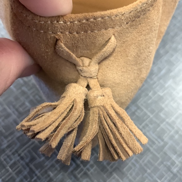 J Crew “Cora” Camel Suede Flats sz:8 *like new* - Picture 7 of 9